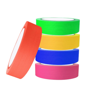 Fluorescent Cloth Tape for Crafting, Decoration & Blacklight Parties - GQ PACKTAPES