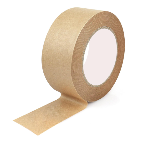 GQ PACKTAPES Reinforced Kraft Paper Tape, Self Adhesive Packing Tape for Heavy Duty Shipping and Moving