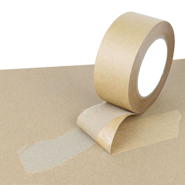 Heavy Duty Reinforced Kraft Paper Tape for Moving, Storage, and Shipping