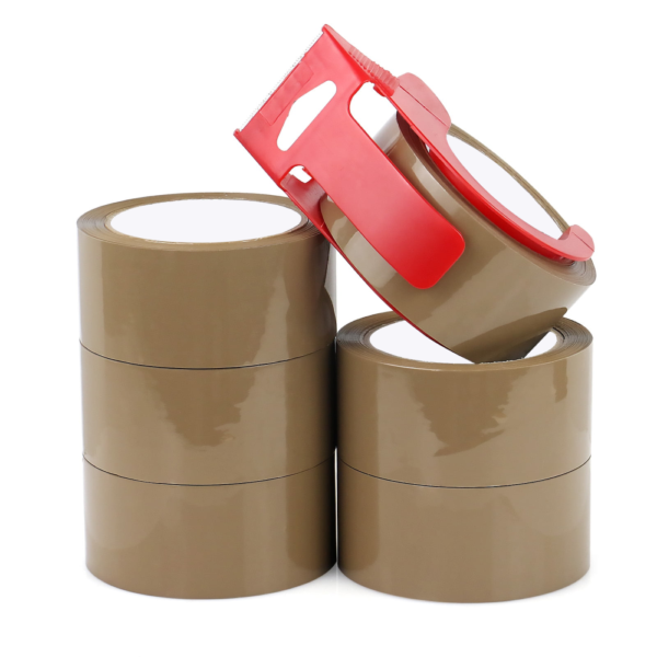 GQ PACKTAPES Brown BOPP Packing Tape used for packing boxes for moving or shipping