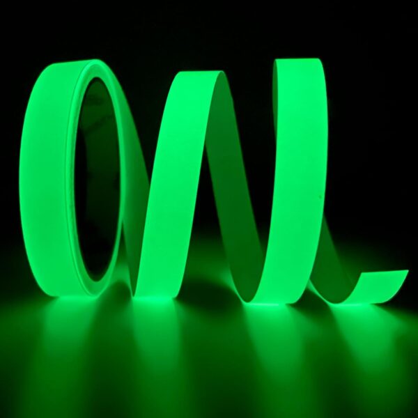 Glow in The Dark Tape, Self-Luminescent, 33ft x 1/2"