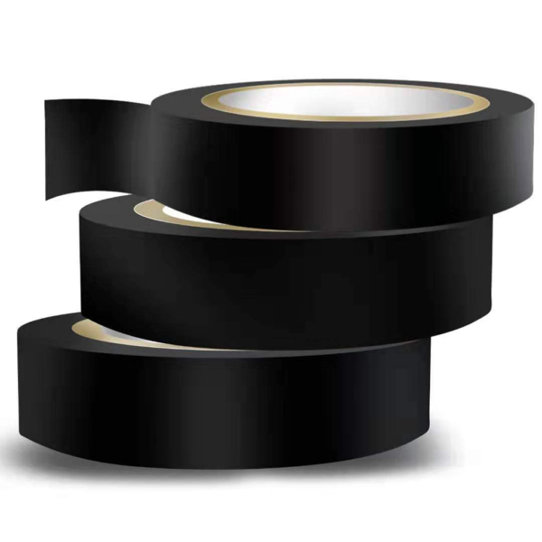 GQ PACKTAPES Black Electrical Tape - 66 ft x 3/4 in, Flame Retardant PVC Insulation Tape for DIY & Home Use