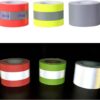 Fluorescent Yellow Sew On Reflective Warning Tape for Workwear – 2in x 5yd