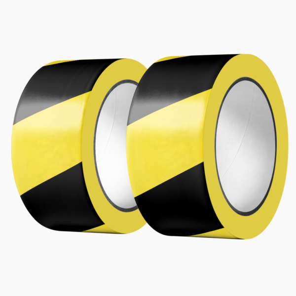 GQ PACKTAPES Red & Yellow Arrow Reflective Tape for Vehicles, Floors, and Roads