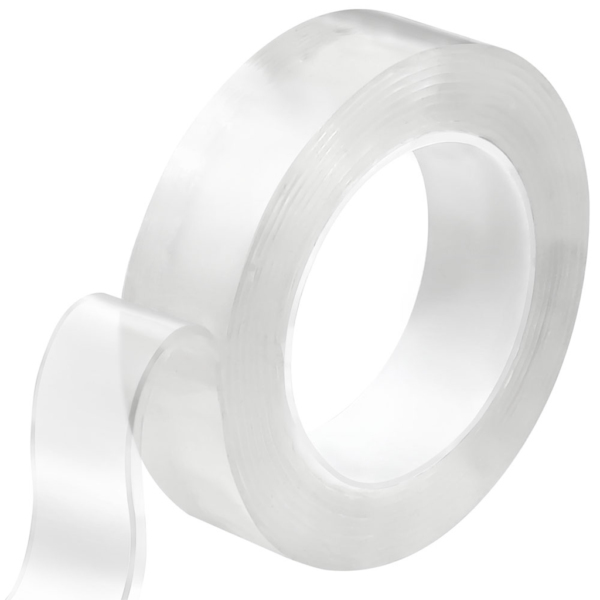 Nano Gel Tape for Secure Mounting, Home Organization, and Office Use, Washable and Reusable